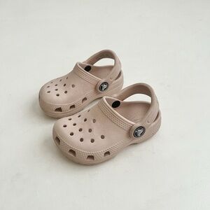 CROCS Toddler Girl Light Pink Clogs